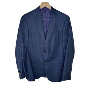 Ted Baker Endurance Wool/Silk 2 Button Single Breasted Blazer 36S